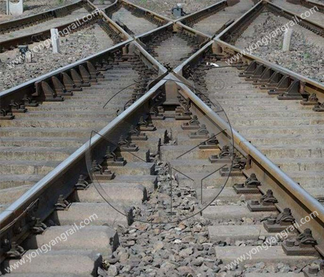 which material used in railway track