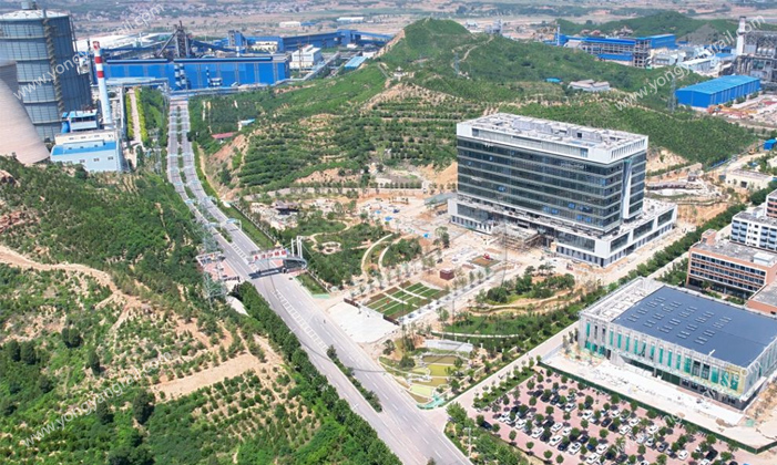 Aerial view of Hebei Yong Yang Steel Group