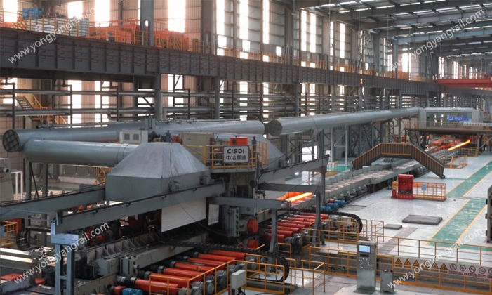 Light rail workshop of Hebei Yong Yang Steel Group